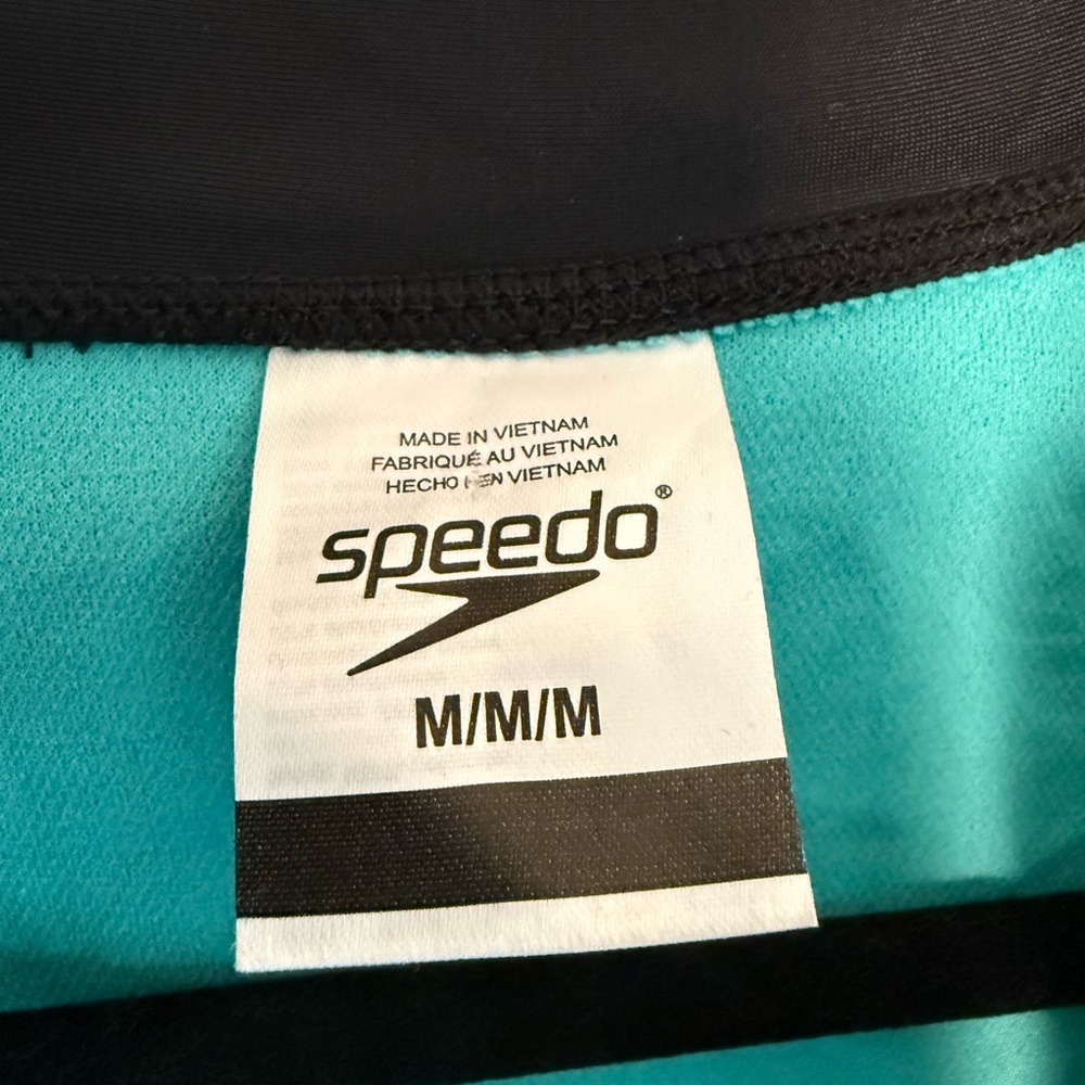 Speedo Women's Swimsuit Long Sleeve One Piece Rash Guard Power Flex Eco Size M - Picture 6 of 9